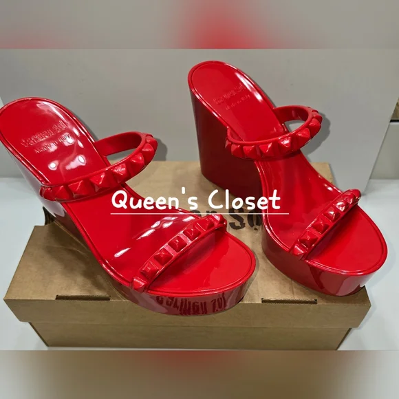 CARMEN SOL STUDDED ACCENT PLATFORMS - Picture 4 of 5